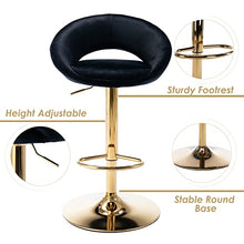 Load image into Gallery viewer, Set Of 2 | Copper & Black Bar Stools | Kitchen