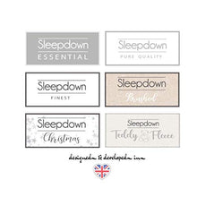 Load image into Gallery viewer, Sleepdown Duvet Cover Set With Pillowcases | Green & Copper