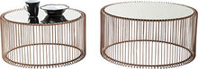 Load image into Gallery viewer, Copper Coffee Tables | Steel | Set Of 2