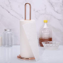 Load image into Gallery viewer, Kitchen Roll Holder | Shiny Copper Finish