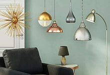 Load image into Gallery viewer, Modern Copper Side Table Mirrored Finish