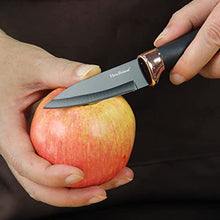 Load image into Gallery viewer, Copper & Black Professional Knife Set