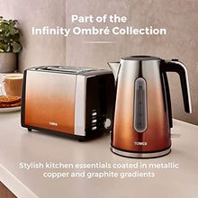 Load image into Gallery viewer, Tower Infinity Ombre Collection | 2 Slice Toaster