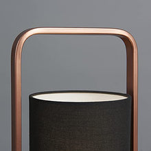 Load image into Gallery viewer, Copper & Black Table Lamp | MiniSun