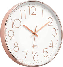 Load image into Gallery viewer, Silent Non Ticking | Copper Wall Clock