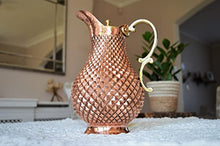 Load image into Gallery viewer, 100% Pure Copper Water Jug | 60fl oz