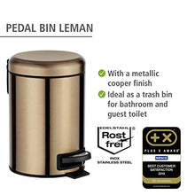 Load image into Gallery viewer, Leman Copper Bin | 3 Litres