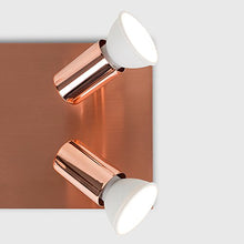 Load image into Gallery viewer, Adjustable Copper Ceiling Light | 6 Way Spotlights