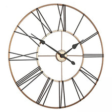 Load image into Gallery viewer, Thomas Kent London 32'' Summer House Copper Skeleton Design Indoor Outdoor Wall Clock