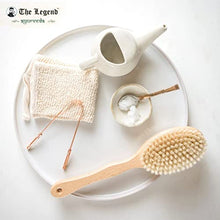 Load image into Gallery viewer, The Legend Pack of 3 Ayurveda Heavenly Copper Tongue Cleaner or Scraper | Metal Tongue Scraper and Handmade