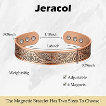 Load image into Gallery viewer, Jeracol Copper Bracelet | Cuff Bangle