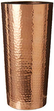 Load image into Gallery viewer, Decorative Copper Metal Vase | 30cm High | Hammered Design