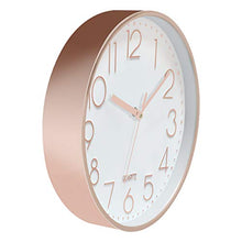 Load image into Gallery viewer, Copper, Rose-Gold Wall Clock
