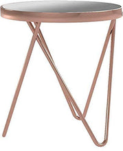 Load image into Gallery viewer, Stylish Copper Side Table | Mirrored Finish