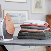 Load image into Gallery viewer, Copper & Diamond Encrusted White Steam Iron | Breville