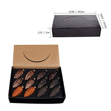 Load image into Gallery viewer, Set Of 12 Christmas Decorations | Copper