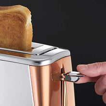 Load image into Gallery viewer, Copper 2 Slice Toaster
