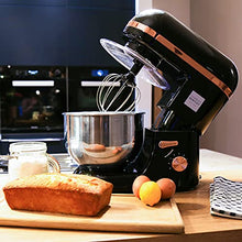 Load image into Gallery viewer, Black & Copper Electric Food Mixer