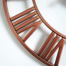 Load image into Gallery viewer, Non Ticking Roman Numerals Wall Clock