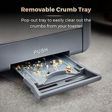 Load image into Gallery viewer, Grey & Rose Gold Copper Toaster | 2 Slices