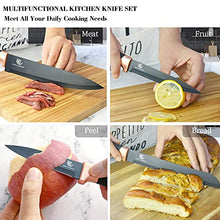 Load image into Gallery viewer, Professional Chefs Knife Set | 6 PCS| Copper & Black