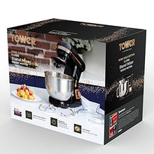 Load image into Gallery viewer, Tower | Black, Copper, Stainless Steel Electric Food Mixer