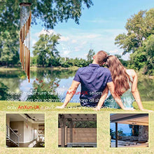 Load image into Gallery viewer, Spiral Copper Wind Chime | 18 Pipes