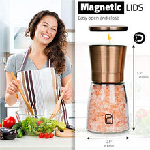 Load image into Gallery viewer, Stylish Copper Salt & Pepper Mill | Grinder