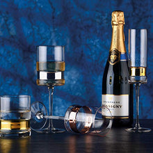 Load image into Gallery viewer, Set Of 2 Copper Wine Glasses