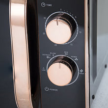 Load image into Gallery viewer, Black & Copper Microwave | Tower | 20L