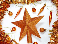 Load image into Gallery viewer, Copper Christmas | Star Tree Topper Decoration