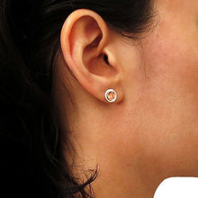 Load image into Gallery viewer, Women's Copper & Silver Earrings