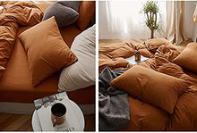 Load image into Gallery viewer, Copper Pumpkin Duvet Cover Set