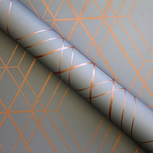 Load image into Gallery viewer, Copper & Grey Wallpaper | World Of Wallpaper