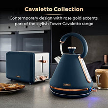 Load image into Gallery viewer, Cavaletto 2 Slice Toaster | Blue & Copper