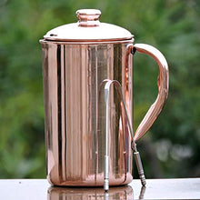 Load image into Gallery viewer, Copper Water Jug | Pitcher | 100% Copper