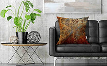 Load image into Gallery viewer, Modern Metallic Copper Cushion Cover