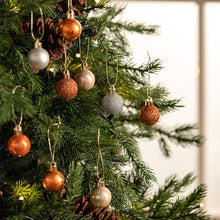Load image into Gallery viewer, Copper Mini Christmas Baubles