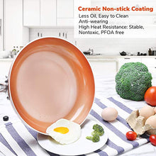 Load image into Gallery viewer, CUSIBOX Cookware Set Pan & Pot Set 6 Piece , Stock Pot, Saute Pan, Saucepan,Glass Lid | Induction | Nonstick