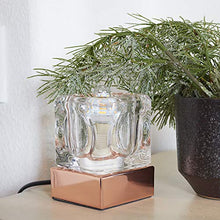 Load image into Gallery viewer, Modern Ice Cube Copper Table Lamp