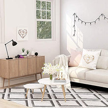 Load image into Gallery viewer, Geometric Heart Shaped Copper Cushion Cover