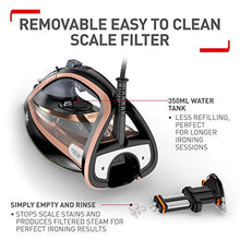 Load image into Gallery viewer, Pure Steam Iron | Copper & Black | Removable Filter | FV9845