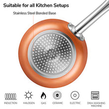 Load image into Gallery viewer, CUSIBOX Cookware Set Pan & Pot Set 6 Piece , Stock Pot, Saute Pan, Saucepan,Glass Lid | Induction | Nonstick