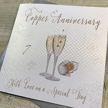 Load image into Gallery viewer, Copper Anniversary Card | Wedding Anniversary Card