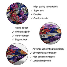 Load image into Gallery viewer, Modern Floral Cushion Cover | Copper, Pink, Navy, Purple