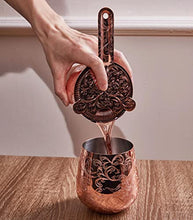 Load image into Gallery viewer, Copper Patterned Wine Glasses | Tumblers