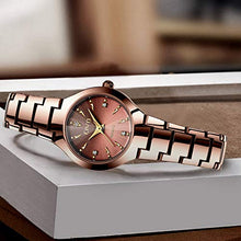 Load image into Gallery viewer, Pretty Copper & Rose-Gold Women's Watch