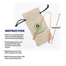 Load image into Gallery viewer, Pure Earth Copper Tongue Scraper | 100% Copper