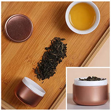 Load image into Gallery viewer, Small Set Of 6 Storage Tins | Copper, Silver & Black