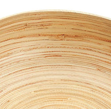 Load image into Gallery viewer, Bamboo & Copper Serving Bowl